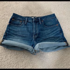 Madewell denim shorts